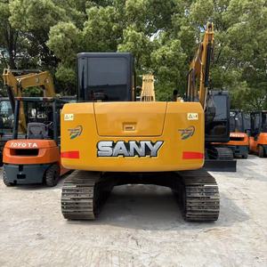 Excavatrice sur chenilles Sany SY75C d'occasion, 7,5 tonnes, d'origine chinoise, bon état, faible nombre d'heures, à vendre - Product Image 4