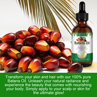 Serum Pertumbuhan Rambut Organik Batana Oil Mentah Alami 100% untuk Perawatan Menutrisi, Perbaikan Rambut Rusak, dan Anti Kerontokan Rambut