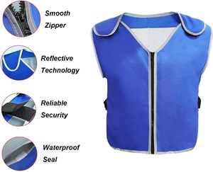 Chaleco Refrigerante Warmice <span class=keywords><strong>para</strong></span> Hombre y Mujer, Chalecos Refrigerantes Ajustables <span class=keywords><strong>para</strong></span> Trabajar en Clima Cálido - Product Image 2