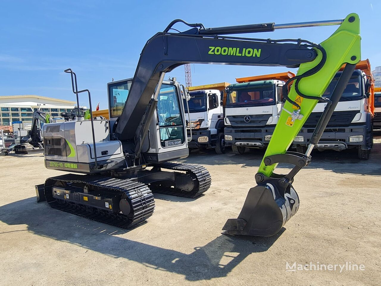 ZOOMLION 7.5 Ton Nova Escavadeira De Esteiras Preço Mini