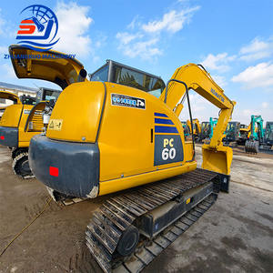 รถขุดตีนตะขาบ Komatsu PC60 มือสอง ราคาแข่งขัน ขายด่วน สภาพเหมือนใหม่ รถขุดตีนตะขาบ Komatsu PC60 มือสองสำหรับขาย - Product Image 2