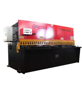 QC12K-4x2500 mm corte automático, máquina de tesoura hidráulica da placa do metal cnc