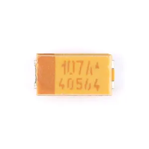 ตัวเก็บประจุแทนทาลัมแบบติดตั้งบนพื้นผิว ของแท้ใหม่เอี่ยม รุ่น 3216A 100uF (107)  20% 10V TLJA107M010R1400 - Product Image 2
