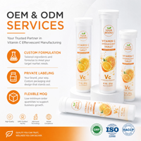 Comprimés effervescents à l'orange douce, vitamine C et 5-HTP, 4g*20, soutien immunitaire pour adultes, OEM ODM