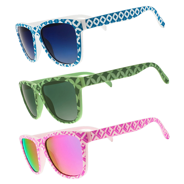 2026 New Style UV Protection Cheap Factory Designer Sunglasses Custom Logo Brand PC  Polarized Tiled Sunglasses