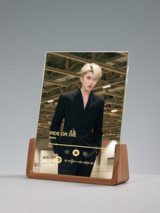 Trofeo Musical de Acrílico Grabado Personalizado con <span class=keywords><strong>Foto</strong></span> - Regalo Ecológico para Aniversarios y Parejas - Product Image 3