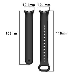 Bracelet de sport souple en TPE pour <span class=keywords><strong>Xiaomi</strong></span> Mi Band <span class=keywords><strong>8</strong></span>/9/10/11, bracelet de remplacement respirant, bracelet réglable avec boucle - Product Image 4