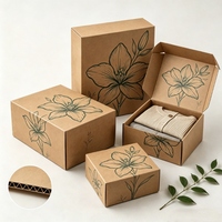 Maßgefertigte Geschenkbox mit Geprägtem Logo, Wasserdicht, Umweltfreundlich, mit Bandgriff, Papiertüte, Luxuriöses Hardcover-Verpackungsset für Kleidung und Schmuck