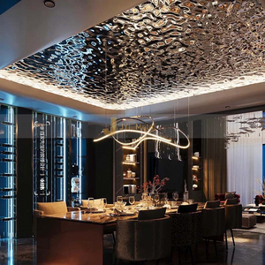 ANN7529 Miroir en tôle ondulée polie 304/316, résistant à la corrosion, pour projets de décoration intérieure de luxe et d'ascenseurs - Product Image 4