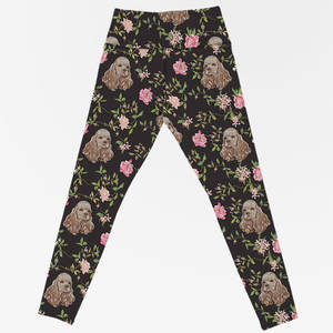 מותאם אישית מודפס כלבלב סקסי כלבלב דפוס יוגה מכנסיים חמאה מותניים גבוהים עם הבטן שליטה חלקה טכניקות לנשים - Product Image 6