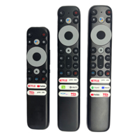 Control Remoto por Voz HUAYU RC902V FMR1 con 6 Botones de Acceso Rápido, Universal para Todos los Televisores Inteligentes TCL