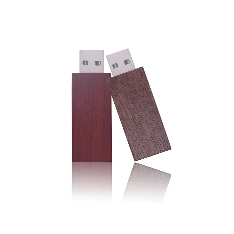 Usb 2.0 taşınabilir 4gb 8gb 16gb 32gb 64gb 128gb mini ahşap usb u disk ile özel logo için kutu