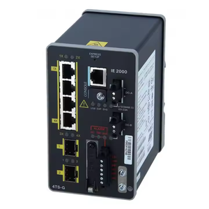 IE-2000-4TS-B Nuevo y Original con 4 Puertos FE de Cobre y 2 Puertos FE SFP, Switch Ethernet Industrial IE-2000-4TS-B - Product Image 1