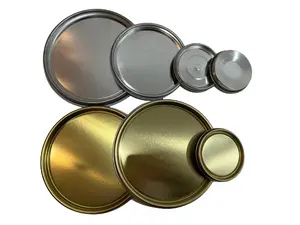 Fabricante al por mayor 200ML-1L latas de metal vacías para alimentos para almacenamiento y embalaje