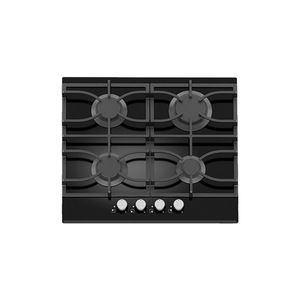 Cooking China Manufacturer Wholesale Built in <strong>Gas</strong> Hob <strong>4</strong> <strong>Burner</strong> Tempered <strong>Glass</strong> <strong>Gas</strong> Cooker <strong>Stove</strong> with Cast Iron Pan Support