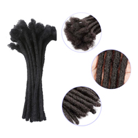 Shinein 8 pollici testa piena fatta a mano Loc Dreadlocks estensioni dei capelli fasci Dreadlock sintetici estensioni per gli uomini delle donne