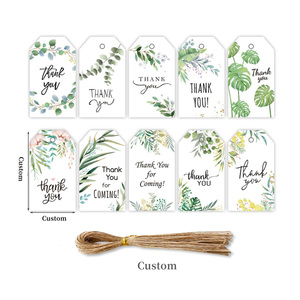 Etiquetas oscilantes de impresión personalizada para ropa, etiquetas de precio de venta al por menor, suministros de boutique, etiquetas para colgar ropa - Product Image 5