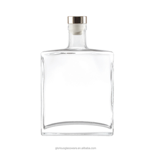Bottiglia di <span class=keywords><strong>whisky</strong></span> in vetro cristallino bianco, a collo corto, base spessa, vuota, da 700ml/750ml, direttamente dalla fabbrica - Product Image 1