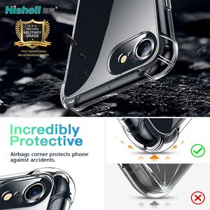 Accessori <span class=keywords><strong>per</strong></span> telefoni cellulari Tpu Air Bag antiurto <span class=keywords><strong>Cover</strong></span> posteriore trasparente <span class=keywords><strong>per</strong></span> telefono <span class=keywords><strong>per</strong></span> <span class=keywords><strong>iPhone</strong></span> 15 14 13 12 Pro Max 7 8 <span class=keywords><strong>Se</strong></span> - Product Image 3