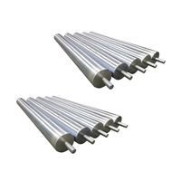 Hongrui Heavy Duty Convoyeur Rouleau En Acier Inoxydable Fer Nouvel État Forgeage Gravité Roulement En Acier Rouleau