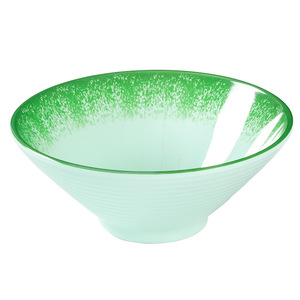 ชามเมลามีนขนาดใหญ่ สีเขียวล้วน สำหรับดื่มชา ใช้ในร้านอาหาร - Product Image 1