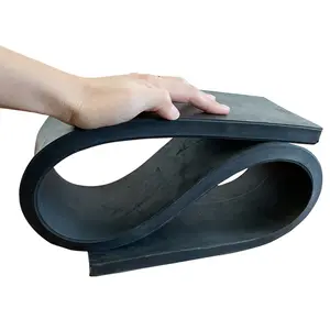 Black cloth rubber sheet Clamper laying carriage cushion rubber sheet Insulation wear-resistant cloth rubber pad