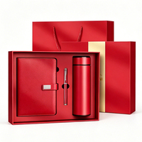 Ensemble cadeau d'entreprise personnalisé en cuir PU, carnet A5, vente en gros, articles cadeaux d'affaires promotionnels de luxe, carnet avec stylo