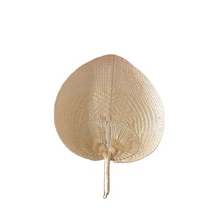 Home Decoration <b>Bamboo</b> Hand Fan Long Handle Natural Heart Uchiwa <b>Bamboo</b> Paddle Fan Summer Hand Fan - Product Image 6