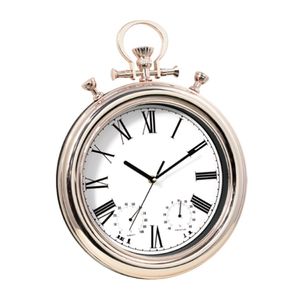 Orologio da parete in plastica antico placcato oro con un diametro di 30 <span class=keywords><strong>centimetri</strong></span> - Product Image 1