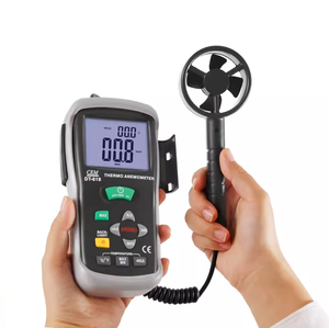 Anemometro Multifunzionale DT-618, Strumento di Misurazione Fisica per Test di Velocità del Vento - Product Image 4