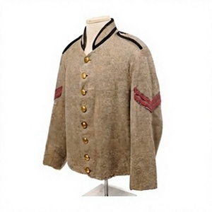 Veste d'hiver en laine pour hommes de l'Union Civile, à col montant, simple boutonnage, réversible, pour reconstitution historique, uniforme - Product Image 1