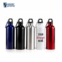 Bouteille d'eau sportive en acier inoxydable de 500 ml avec logo personnalisé pour l'extérieur et la promotion