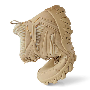 Bottes tactiques améliorées pour hommes, pour le camping en plein air, la randonnée, la pêche, la chasse, chaussures de sport anti-usure - Product Image 2