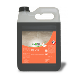 Détergent liquide Itidet Top Gres 1x10 Lt, action dégraissante alcaline pour le nettoyage des sols en grès cérame - Product Image 1