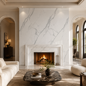 Losa de piedra sinterizada con aspecto de mármol andino, baldosa de porcelana pulida con aspecto de mármol, 1600 x 3200 x 12 mm para pared - Product Image 5