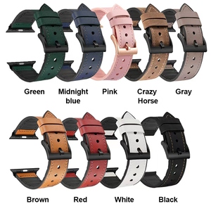 In <span class=keywords><strong>pelle</strong></span> RYB con <span class=keywords><strong>cinturino</strong></span> in TPU per IWatch serie 6 SE, <span class=keywords><strong>cinturino</strong></span> in <span class=keywords><strong>pelle</strong></span> per <span class=keywords><strong>Apple</strong></span> <span class=keywords><strong>Watch</strong></span> serie 7 8 9 45mm 41mm - Product Image 2