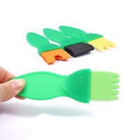 Faible MOQ 30 pièces – Pinceaux de peinture en éponge pour enfants avec rouleau tampon en mousse texturé pour projets d'artisanat des tout-petits et des enfants d'âge préscolaire