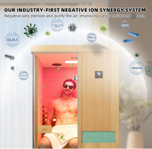 <span class=keywords><strong>Sauna</strong></span> de Vapor Personal de Lujo para Exteriores, para 1 Persona, con Terapia de Luz Roja e Iones Negativos, <span class=keywords><strong>en</strong></span> Oferta - Product Image 5