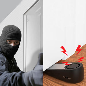 Fabrik preis Home Security Tür <span class=keywords><strong>alarm</strong></span> Stopper mit lautem Ton Diebstahls icherer Einbrecher 130dB Sirenen tür Stopp Vibrations <span class=keywords><strong>alarm</strong></span> - Product Image 2
