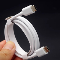 Cable USB Tipo-C a Tipo-C GEEKID PD de 30W, Metal/TPE/PVC, con Carga Rápida de 3A, 12 Meses de Garantía, para Teléfono Móvil y Auriculares