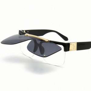 Gafas de Sol Cuadradas Extra Grandes de Lujo para Hombre y Mujer, Novedad 2020, Protección UV400, Lentes de una Pieza Abatibles - Product Image 5