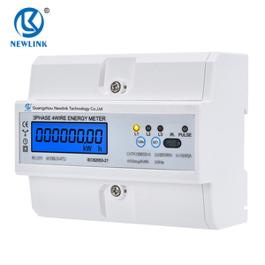 Medidor de energía eléctrica de riel <span class=keywords><strong>Din</strong></span> trifásico 0,5 Clase de precisión 10A Pantalla digital de corriente máxima <span class=keywords><strong>para</strong></span> medición de consumo activo - Product Image 4