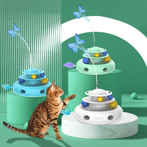 Juguete Interactivo Inteligente para Gatos 3 en 1, Juguetes Automáticos Interactivos para Gatitos, Activados por Movimiento, Mariposa que se Mueve, Pelota de Seguimiento y Pluma de Asalto - Product Image 5