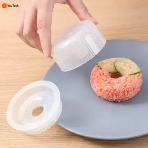 Moule à boules de riz Donut Round Non-Stick Sushi Maker DIY Easy