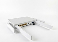 Çift Bantlı ONU F670L (GM619) Fiber Optik Router 1GE+1TEL+2USB+WiFi2.4/5GHz ONT FTTH 12V Güç Kaynağı BÜYÜK Anten