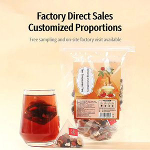 Meilleure Boisson de Santé Chinoise aux Herbes Bio Chaude Ginseng et Goji Dix Trésors pour Nourrir les Reins chez l'Homme - Product Image 4