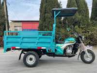 Tricycle de fret motorisé WangHu à carrosserie ouverte, 2T, haute capacité de charge, revêtement antirouille, moteur refroidi par air, 50-70 km/h, 3 roues, le meilleur
