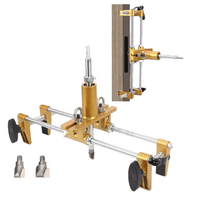 Ouvreur de trou de serrure de porte en acier Durable OEM DIY Kit de menuiserie Installation rapide Outil de serrure intérieure Mortaiseuse Slotter Jig