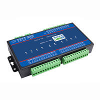 Module relais 8 canaux RS485 ModBus TCP IP Contrôleur pour l'automatisation des chambres d'hôtel Éclairage Contrôle de l'alimentation Grade industriel Rail DIN