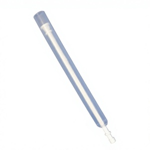 Applicateur vaginal en PP blanc Super International pour pommade, bouchon à vis 16-17,9 mm, tube de soin personnel de 60 mm de diamètre - Product Image 1